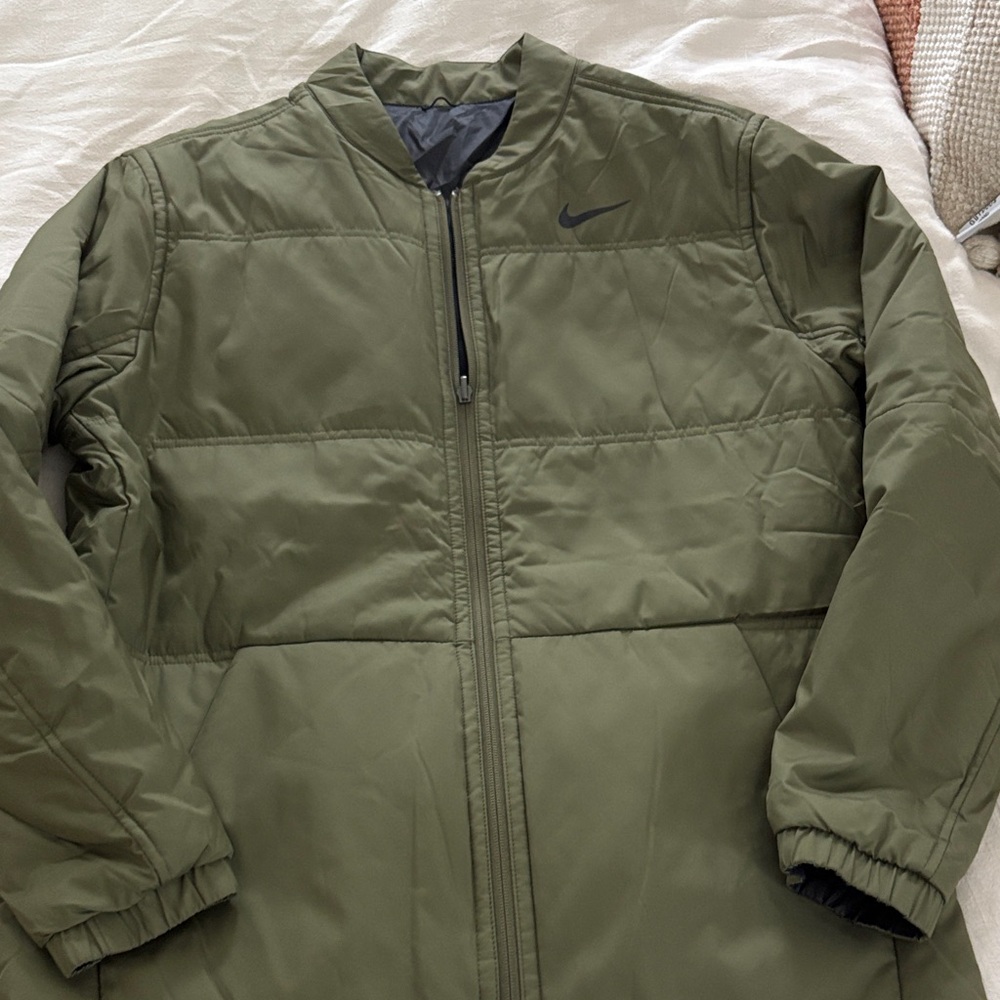 Nike Men's Khaki Puffer Jacket